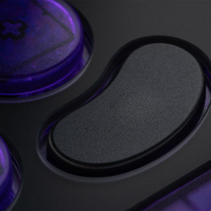 8BitDo Arcade Controller - Transparent Purple Signature Edition
