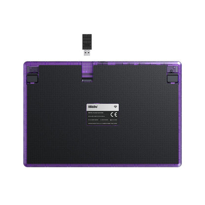 8BitDo Arcade Controller - Transparent Purple Signature Edition