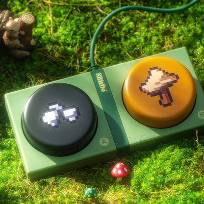 8BitDo Retro 87 Mechanical Keyboard - Forest Wonder